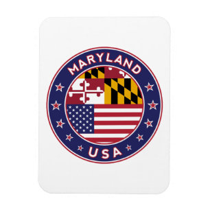 Maryland, Marylanddekal, telefonfodral, påse Magnet