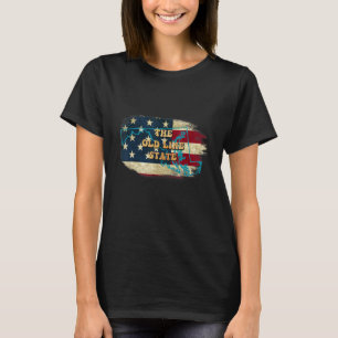 Maryland Md Us Flagga Motto T Shirt