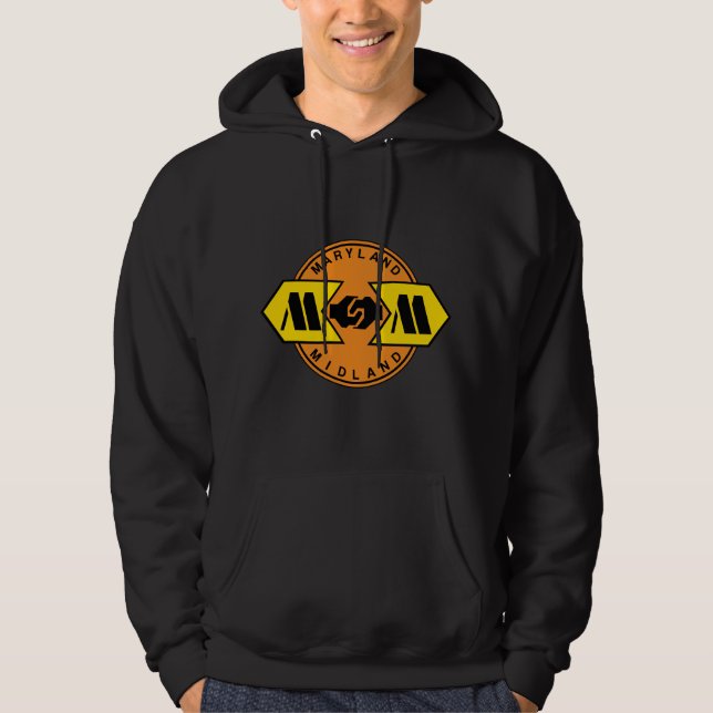 Maryland MidlandHoodie Hoodie (Framsida)