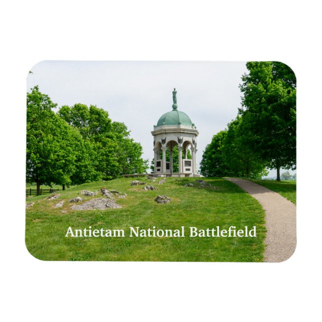 Maryland Monument i Antietam Magnet (Horisontell)