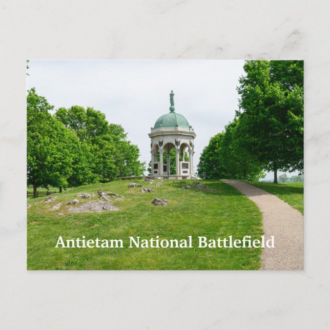 Maryland Monument i Antietam Vykort (Framsida)