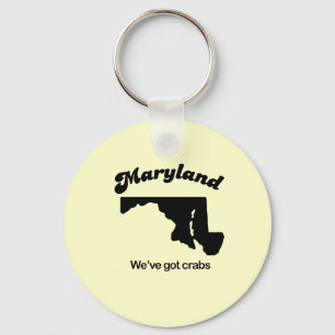 Maryland Motto - vi har krabbor Nyckelring