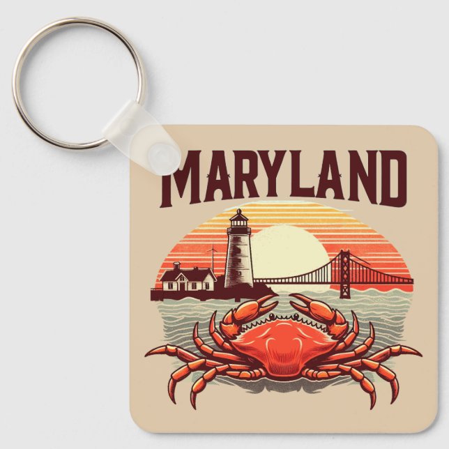 Maryland Nyckelring (Framsida)