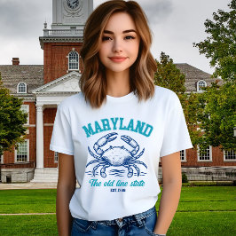 Maryland Old Line State - Maryland Pride T Shirt
