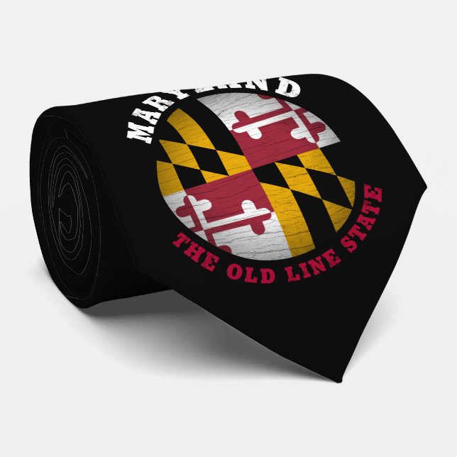 MARYLAND OLD LINE STATLIG FLAGGA SLIPS (Rullad)