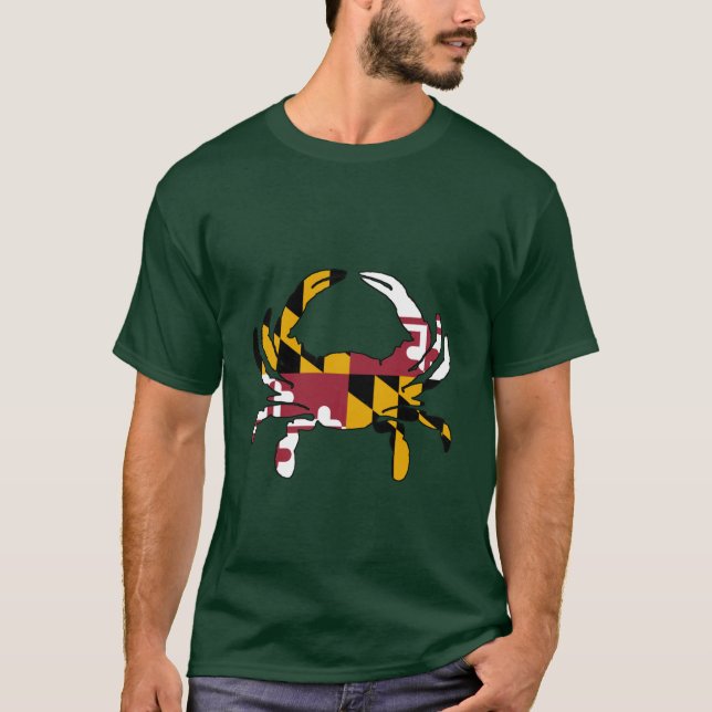 Maryland Överstorlek 19 T Shirt (Framsida)
