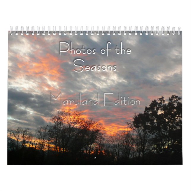 Maryland Photos of the Seasons Kalender (Omslag)
