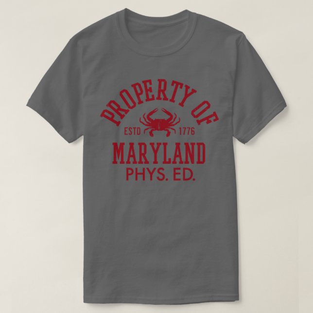 MARYLAND PHYS T SHIRT (Design framsida)