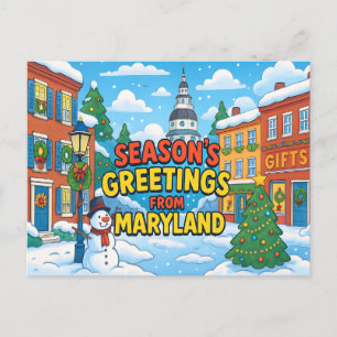 MARYLAND Postkort Vykort