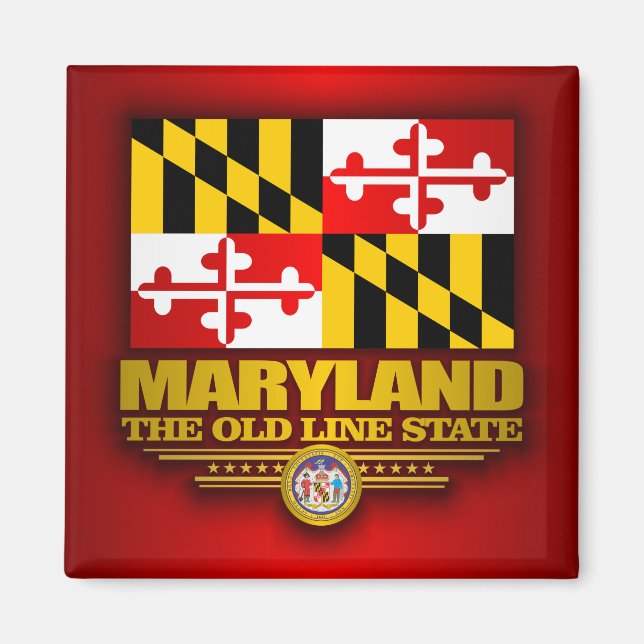 Maryland Pride Magnet (Framsidan)