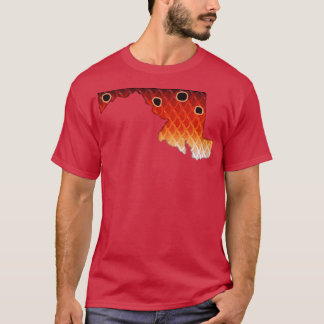 Maryland Redfish Färger Red Drum Inspired Färg Pa T Shirt