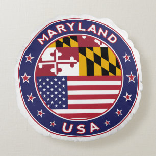 Maryland Rund Kudde