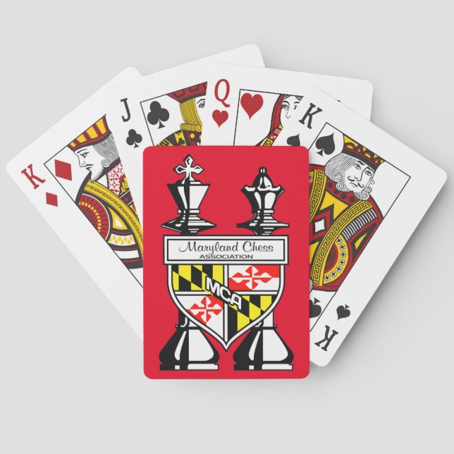 MARYLAND SCHACK CASINOKORT (Baksidan)