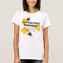 Maryland State Bebiarmpers Association White Shirt T