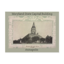 Maryland State Capital Byggnad 1908