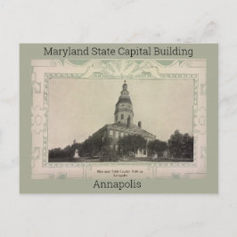 Maryland State Capital Byggnad 1908 Vykort