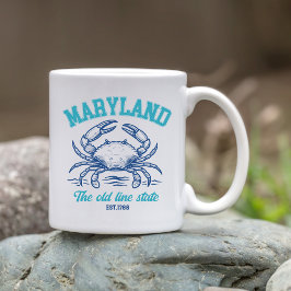 Maryland State Crab – The Old Line State Kaffemugg