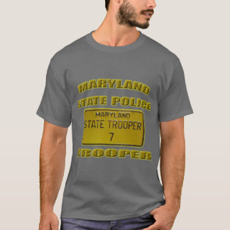 Maryland State Police 2 T Shirt