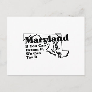 Maryland State Slogan Vykort