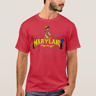 Maryland State USA T Shirt
