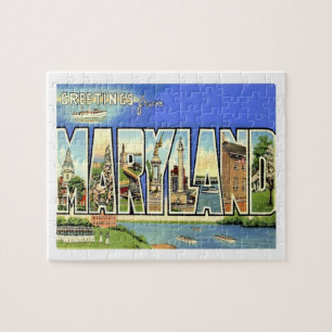 Maryland Stater Travel Pussel