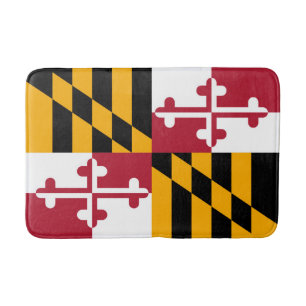 Maryland Statlig flagga Anpassad design Badrumsmatta