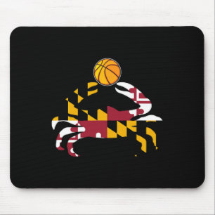 Maryland Statlig flagga Blue Crab Pride with Byske Musmatta