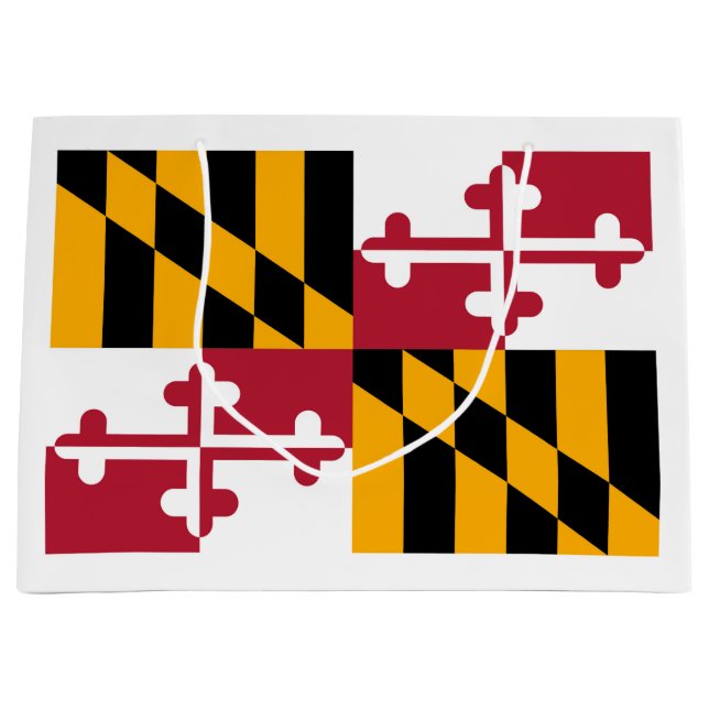 Maryland Statlig flagga Design (Framsidan)