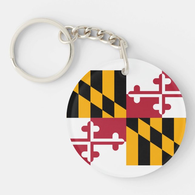 Maryland Statlig flagga Design (Framsidan)