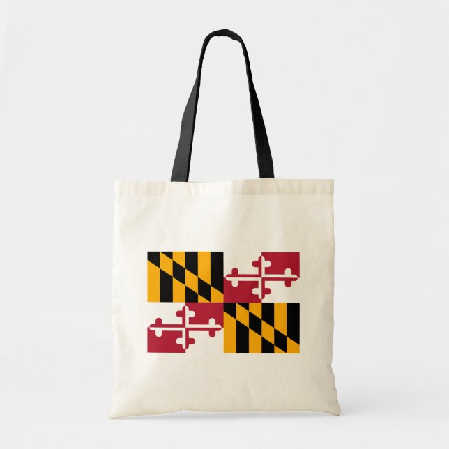 Maryland Statlig flagga Design Tygkasse (Framsidan)
