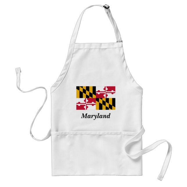 Maryland statlig flagga förkläde (Framsidan)