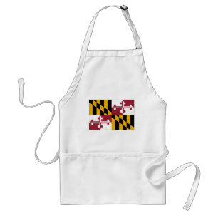 Maryland statlig flagga förkläde