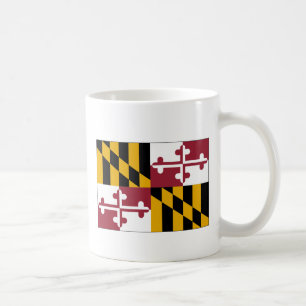 Maryland statlig flagga kaffemugg