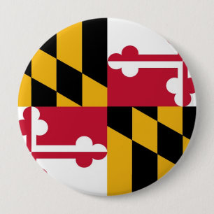 Maryland statlig flagga knapp
