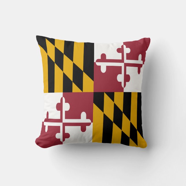 Maryland Statlig flagga Kudde (Framsida)