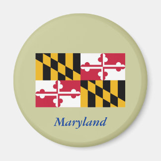 Maryland Statlig flagga Magnet