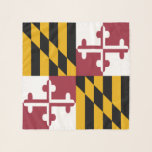 Maryland Statlig flagga Sjal<br><div class="desc">Patriotic Maryland statlig flagga.</div>