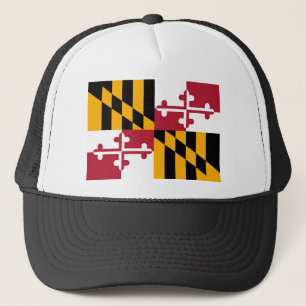 Maryland Statlig flagga Snyggt Keps