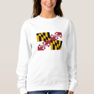 Maryland Statlig flagga T Shirt