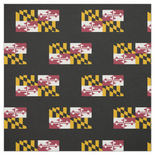 Maryland statlig flagga tyg