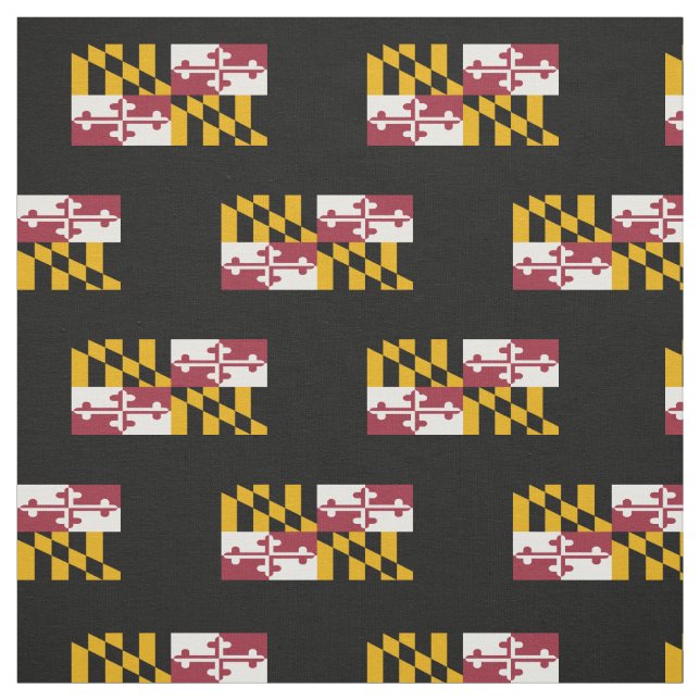 Maryland statlig flagga tyg (Provkarta)