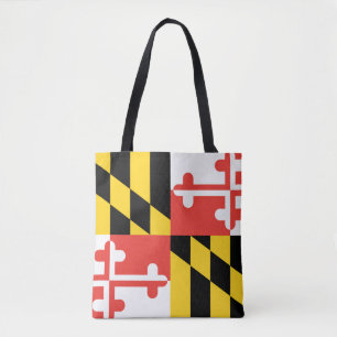 Maryland statlig flagga tygkasse