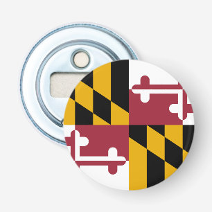 Maryland Statlig flagga USA Flasköppnare