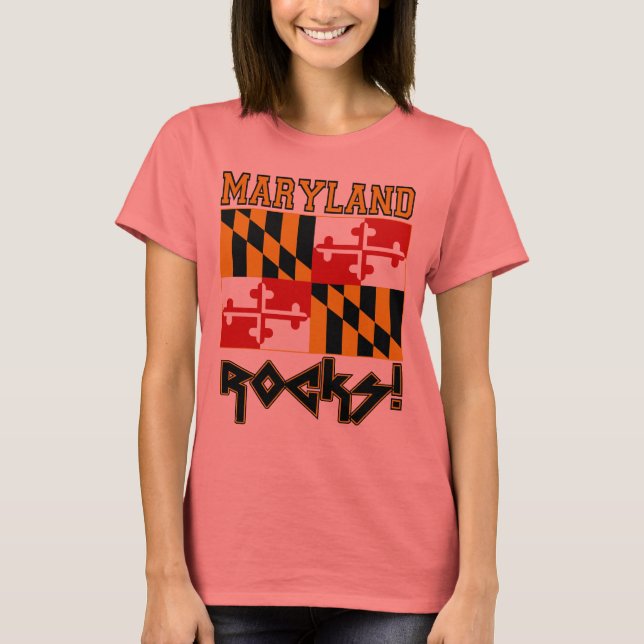 Maryland Sten! T Shirt (Framsida)
