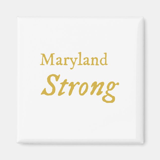 Maryland Strong Magnet (Framsidan)