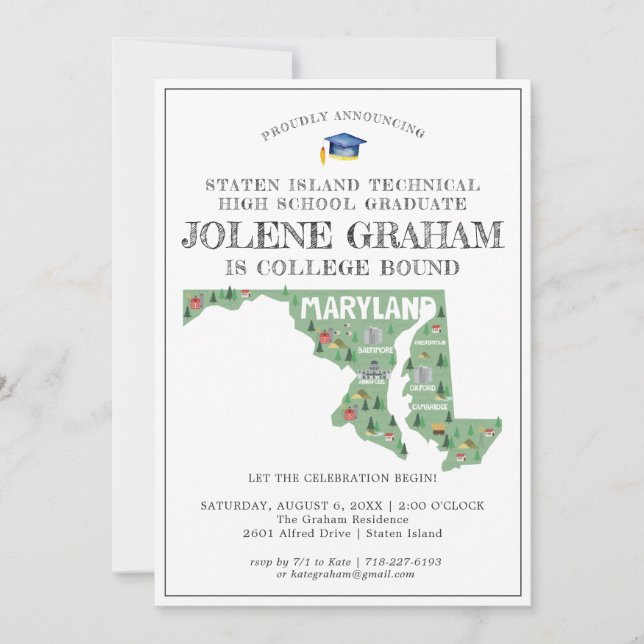 Maryland | Studentfest för sammanslagning av kolle (Framsida)