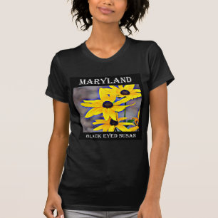 Maryland svart synade Susan Tee Shirt