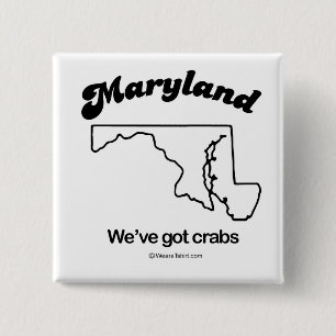 MARYLAND - T-tröja och Gea "MARYLAND för STATLIG Knapp