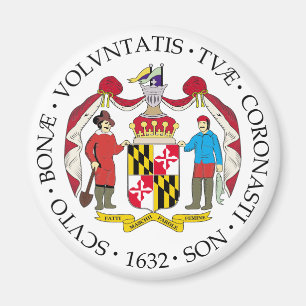 Maryland-tecken Magnet