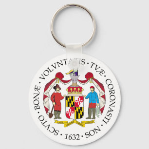 Maryland-tecken Nyckelring